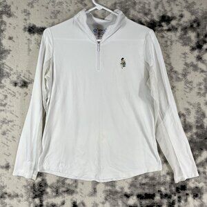 UBKUL Jacket Womens Size Medium White Nylon Polyurethane Outdoors Comfort Casual